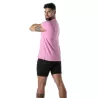 Colorful V T-shirt Pink