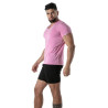 Pink V-Neck T-Shirt - Men's Casual & Fashion T-Shirts | TOF Paris