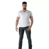 Colorful V T-shirt White
