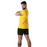 T-Shirt Coloré à Col V Jaune - T-shirts homme casual | TOF Paris