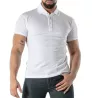 Polo coton doux blanc