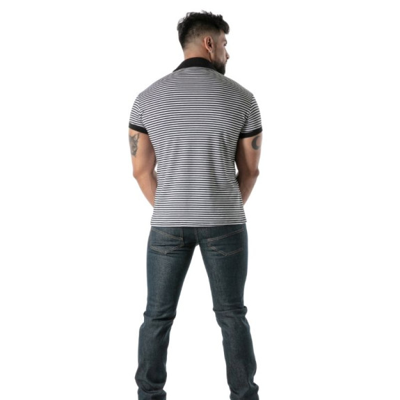 Sailor Stripes Polo Navy Blue