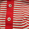 Red Striped Polo - Men's Casual Polo Shirt | TOF Paris