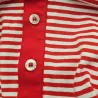 Sailor Stripes Polo Red
