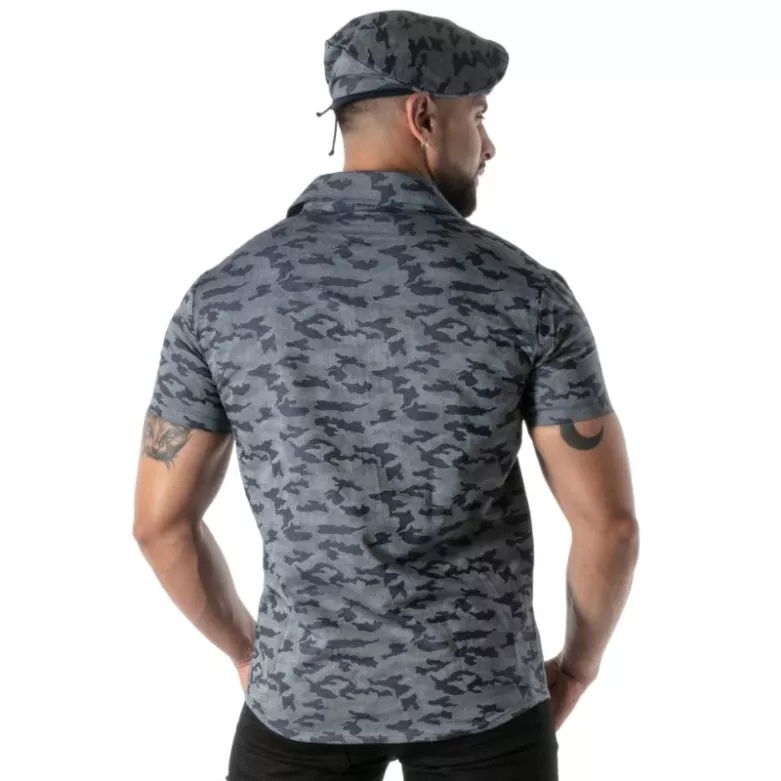 Camo Beret - Men's Fashion Accessories | TOF Paris