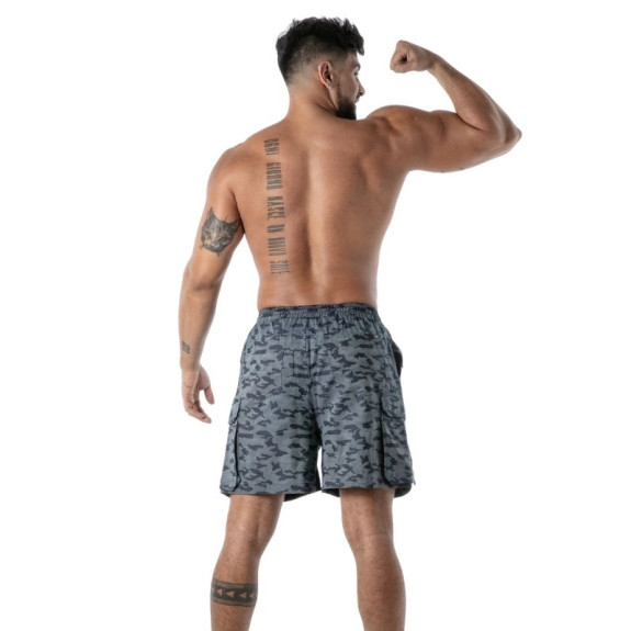 Camo Cargo Long Short