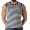 Black Striped Tank Top