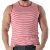 Red Striped Tank Top