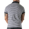 Polo à Rayures Bleu Marine - Men's Casual Polo Shirt | TOF Paris