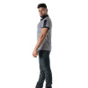 Polo à Rayures Bleu Marine - Men's Casual Polo Shirt | TOF Paris