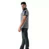 Polo à Rayures Bleu Marine