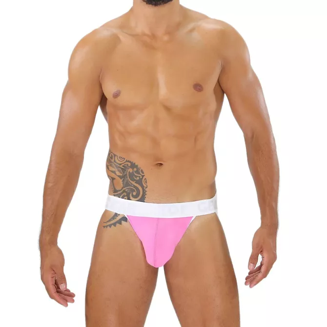 Alpha Jock Rose/Blanc