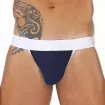 Alpha Jockstrap Navy/Blanc