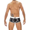 Fetish Bottomless Boxers Brief Black/White