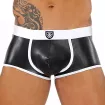 Fetish Boxer Brief Black/White