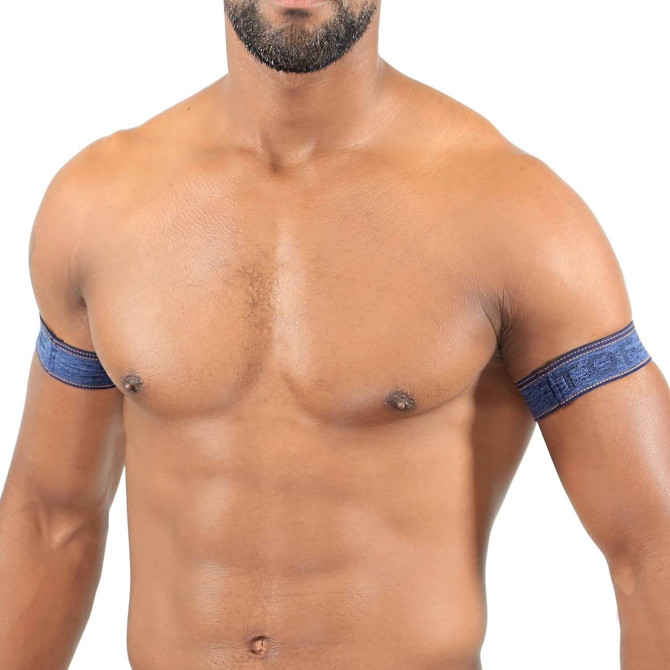 Biceps Bands Blue Jeans - TOF-PARIS.com