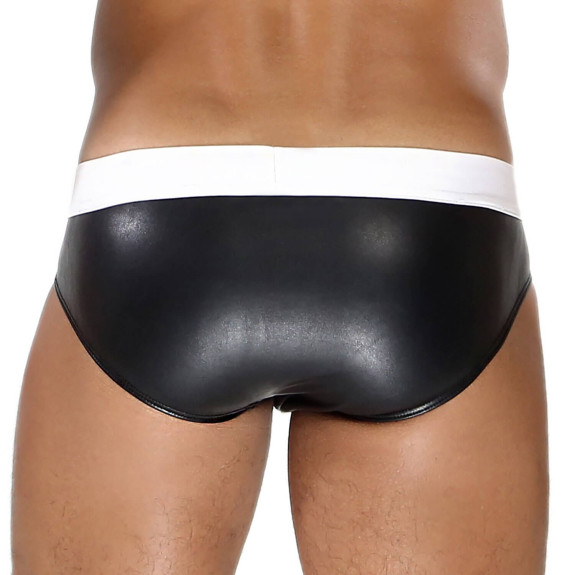 Slip Fetish Noir/Blanc