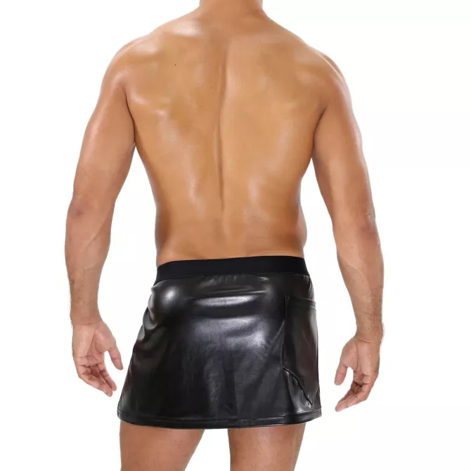 Fetish Mens skirt Black