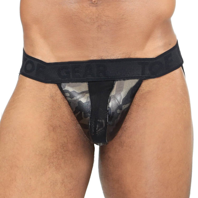 Commando jockstraps Brown Camo - TOF-PARIS.com