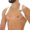 Party Boy Elastic Harness White