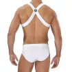 Party Boy Elastic Harness White