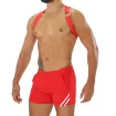 Harness - Red - Mens - Red Short - Sideways