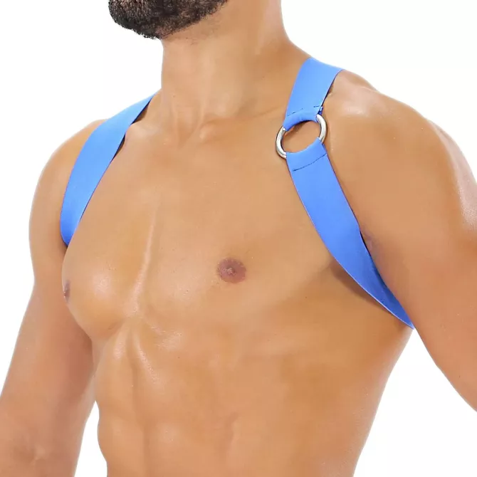 Party Boy Elastic Harness Blue