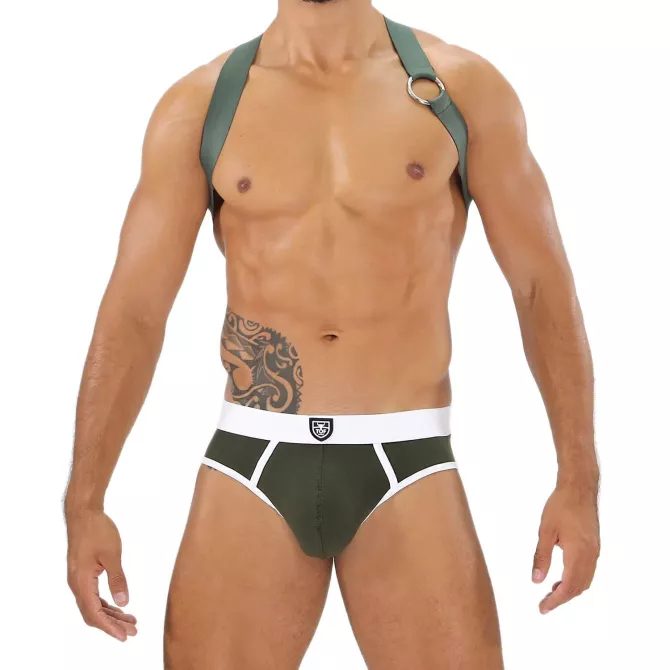 Harnais Elastique Party Boy Khaki
