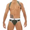 Harnais Elastique Party Boy Khaki