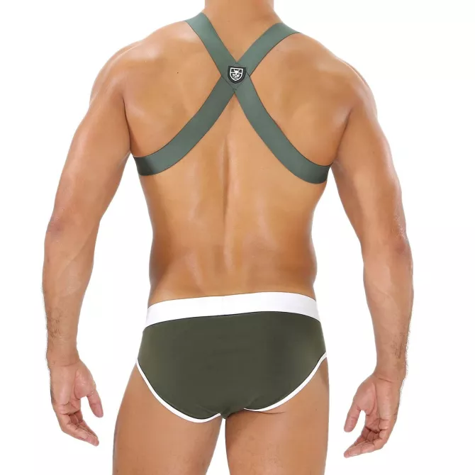 Harnais Elastique Party Boy Khaki