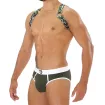 Harnais Elastique Party Boy Camo Khaki