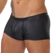 Boxer Sexy Deri Noir