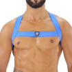 Harnais Elastique Fetish Bleu