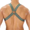 Fetish Elastic Harness Khaki