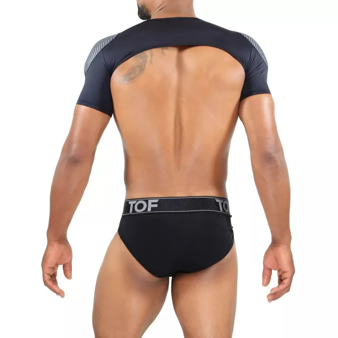 Full Harness 3D Black/ Dark grey - TOF-PARIS.com