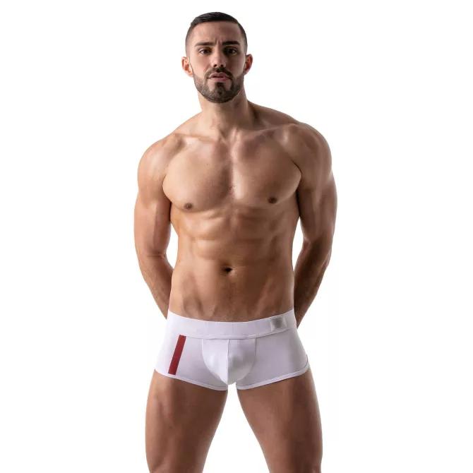 XL Push-up Swim Trunks White