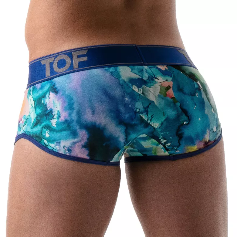 Boxer Sexy XL Push-up Tie Dye Bleu
