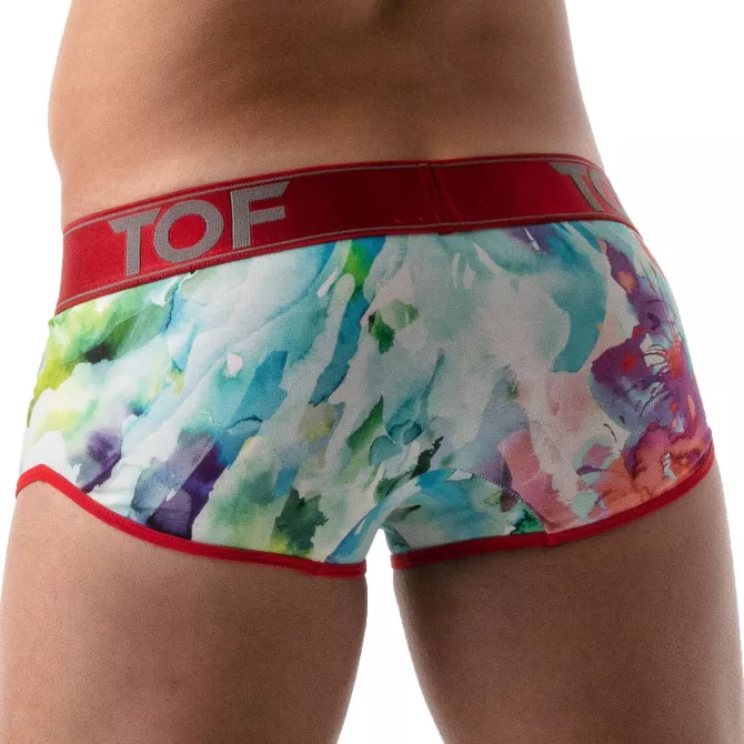 Tie Dye XL Push-up Boxers Red