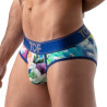 Tie Dye XL Push-up Briefs Blue