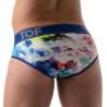 Tie Dye XL Push-up Briefs Blue