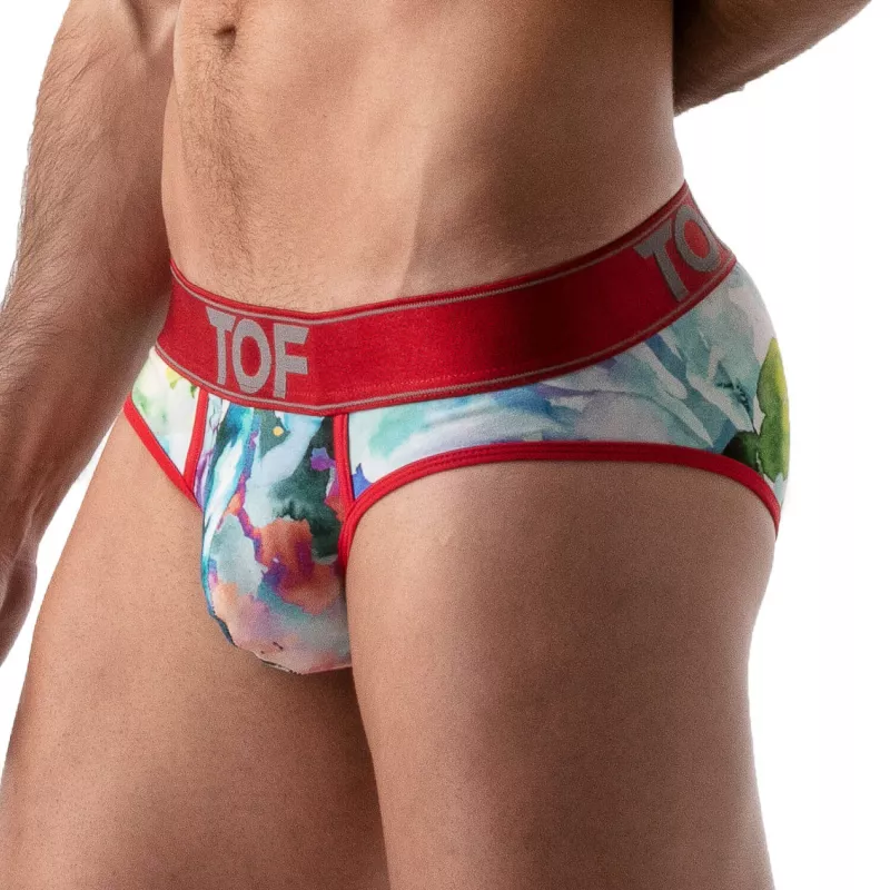 slip XL push-up tie dye rouge
