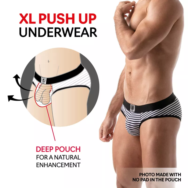 slip XL push-up tie dye rouge
