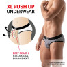 Tie Dye XL Push-up Briefs Blue