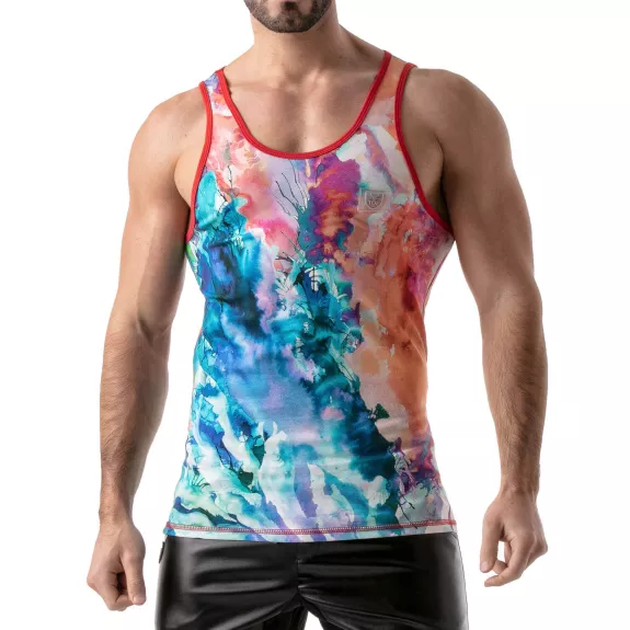 Débardeur Tie Dye Rouge