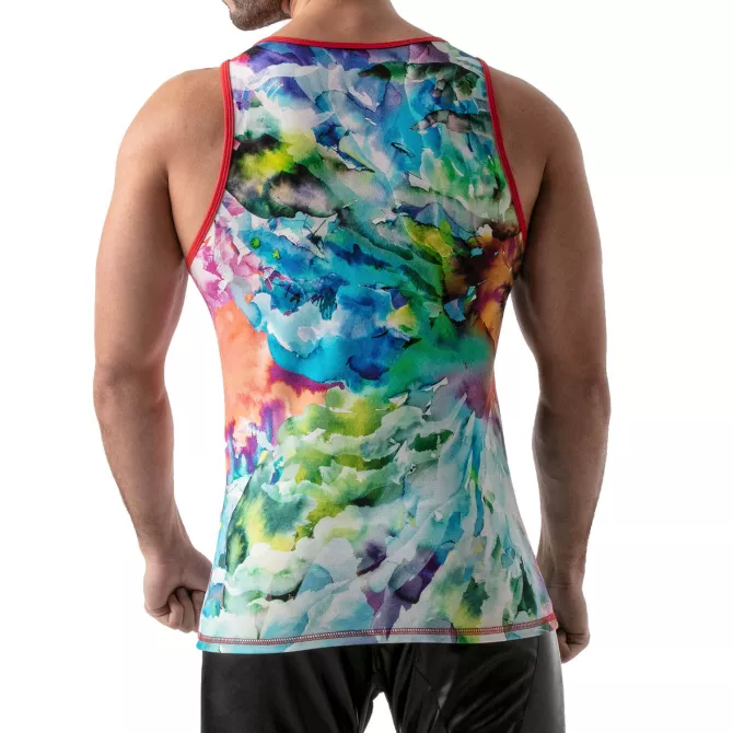 Débardeur Tie Dye Rouge
