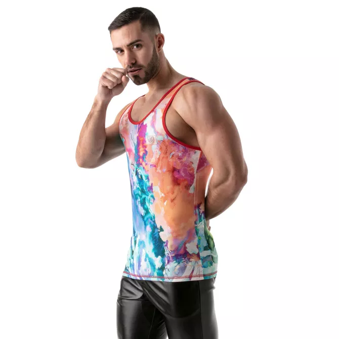 Débardeur Tie Dye Rouge