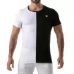 T-shirt Bicolore  Noir-blanc