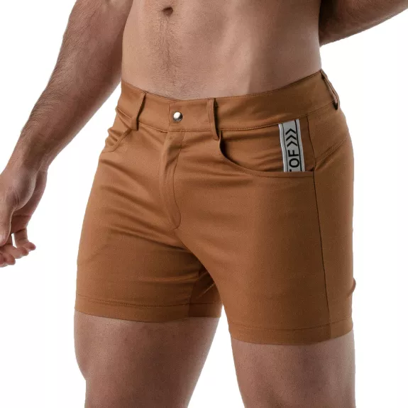 Short Sexy Mi-cuisse Camel