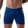 Mid-Thigh Sexy Shorts Royal Blue