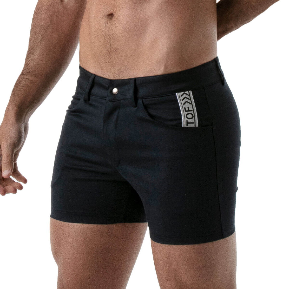 Mid-Thigh Shorts Navy